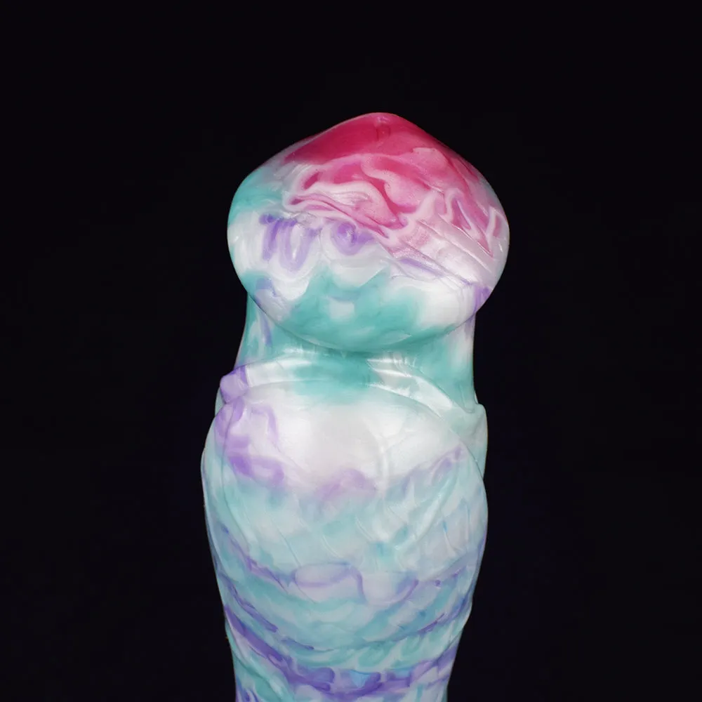 Super Thick Huge Wolf Dildo Big Testis Straignt Penis With Suction Cup