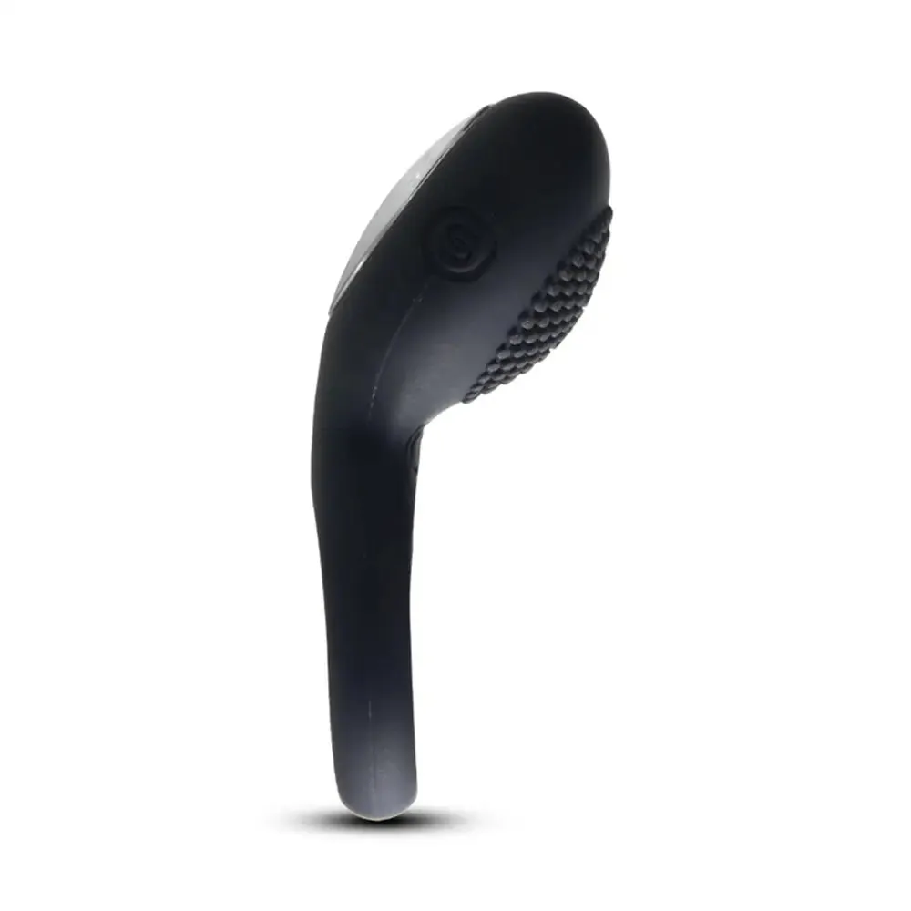 Svakom Silicone Black Rechargeable Mini Vibrating Cock Ring