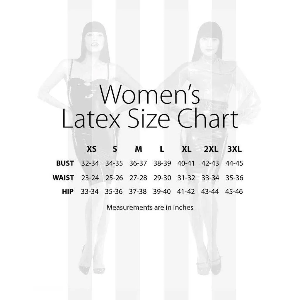 Syren Latex Pencil Skirt