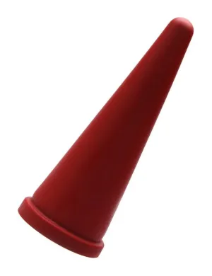 Tantus Cone XL Silicone Anal Trainer. Red