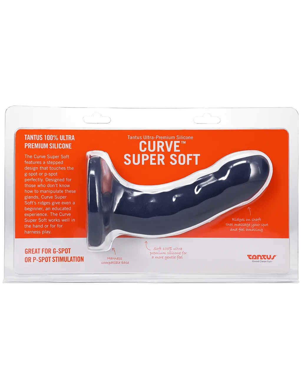 Tantus Curve Curved Silicone Dildo