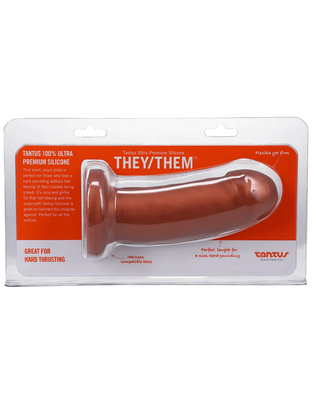 Tantus They/Them Silicone Dildo