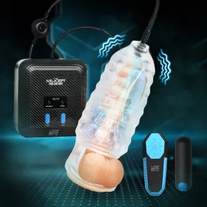 The Milker Stamina With Automatic Stroking. Suction And Vibration