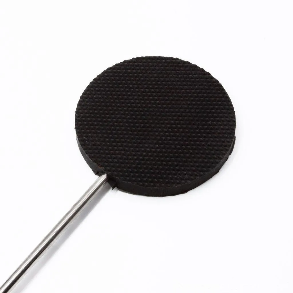 The Silicone Lolly Crop. Steel Handle