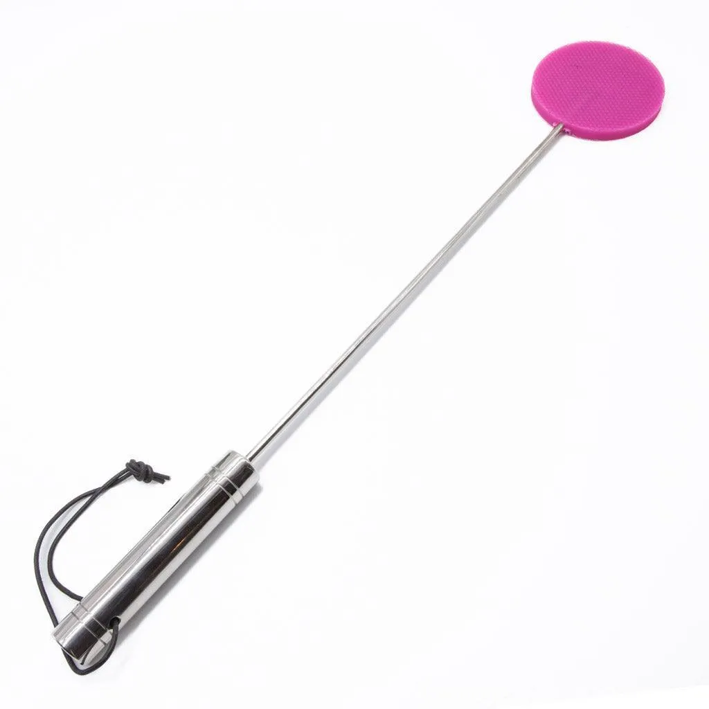 The Silicone Lolly Crop. Steel Handle