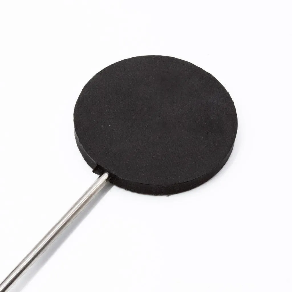 The Silicone Lolly Crop. Steel Handle