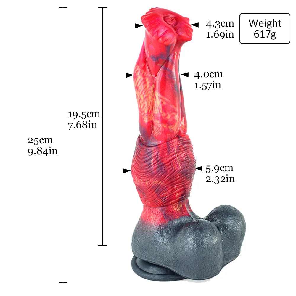 Thick Horse Dildo with Suction Cup