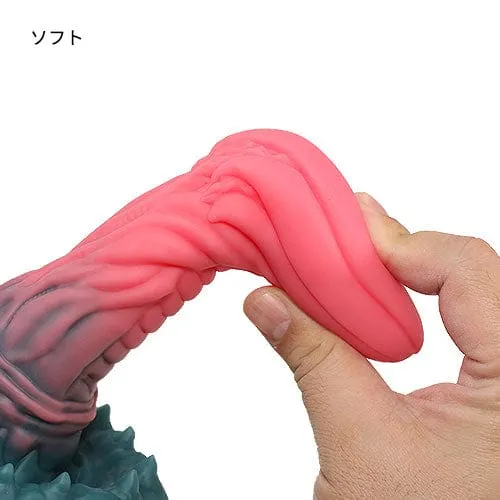 Tomax - Mimic Dragon Predator Regular Silicone Dildo 8 (Pink)