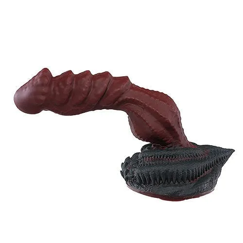 Tomax - Roaring Dragon Regular Silicone Dildo 9.6 (Wild Red)