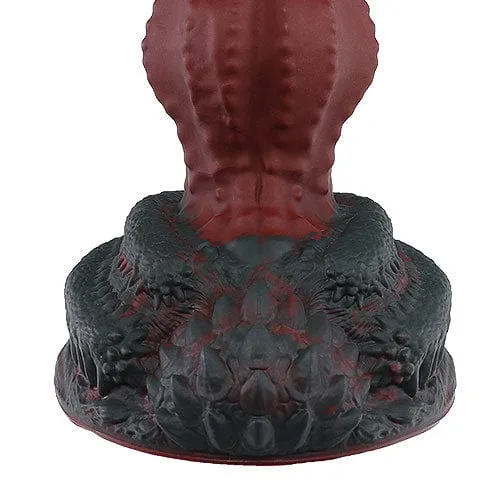 Tomax - Roaring Dragon Regular Silicone Dildo 9.6 (Wild Red)