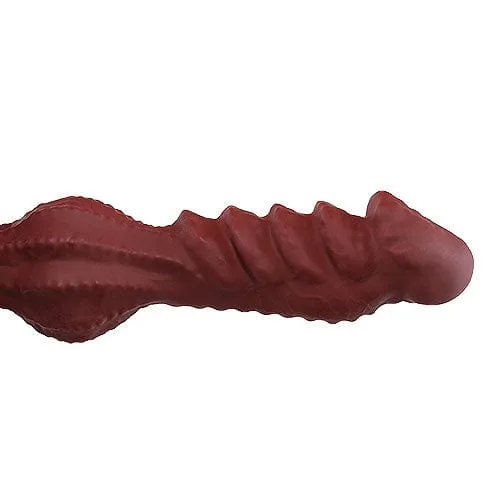 Tomax - Roaring Dragon Regular Silicone Dildo 9.6 (Wild Red)