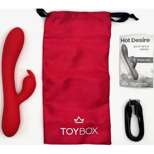 TOYBOX Hot Desire Rabbit heating vibrator