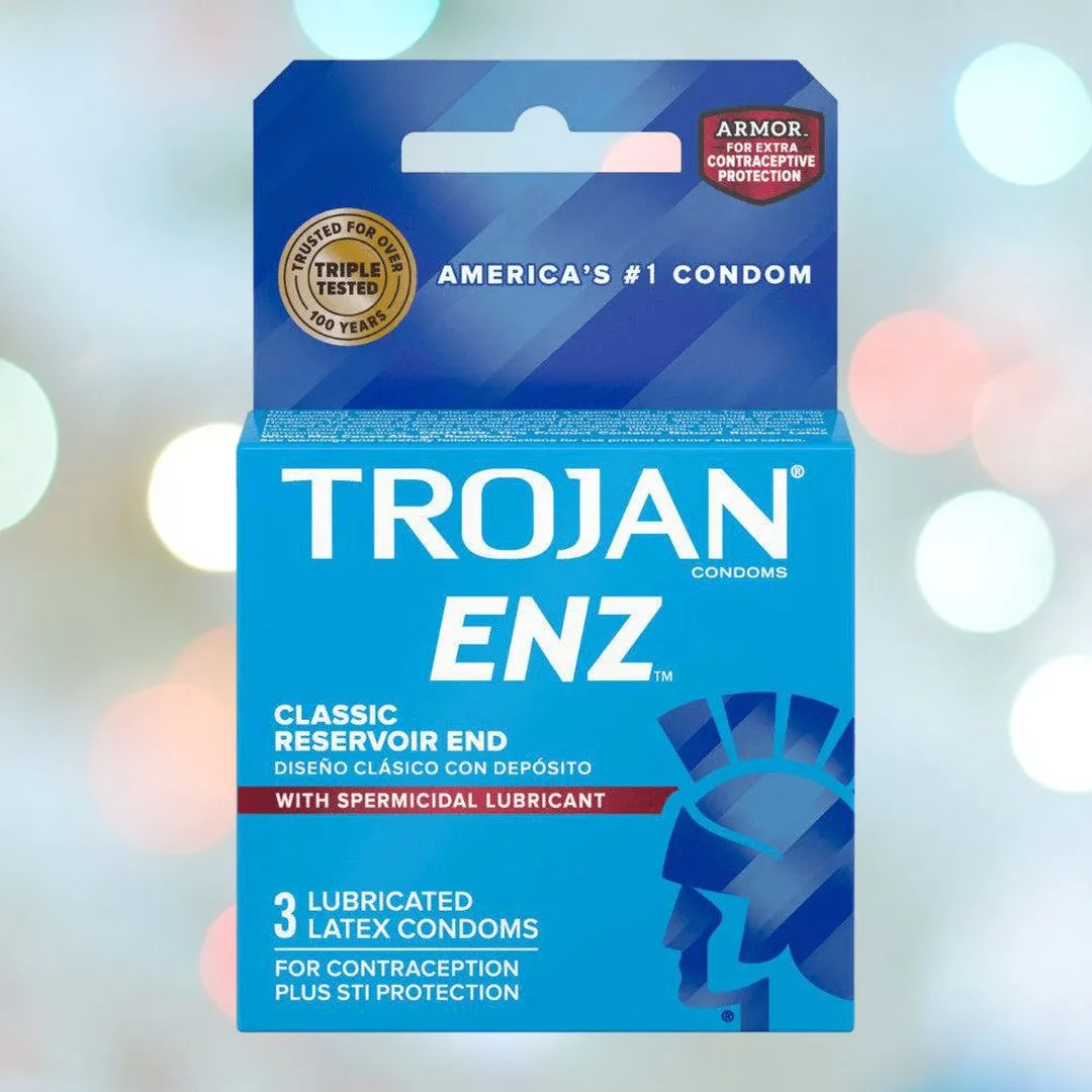 Trojan ENZ Armor Spermicidal Condoms
