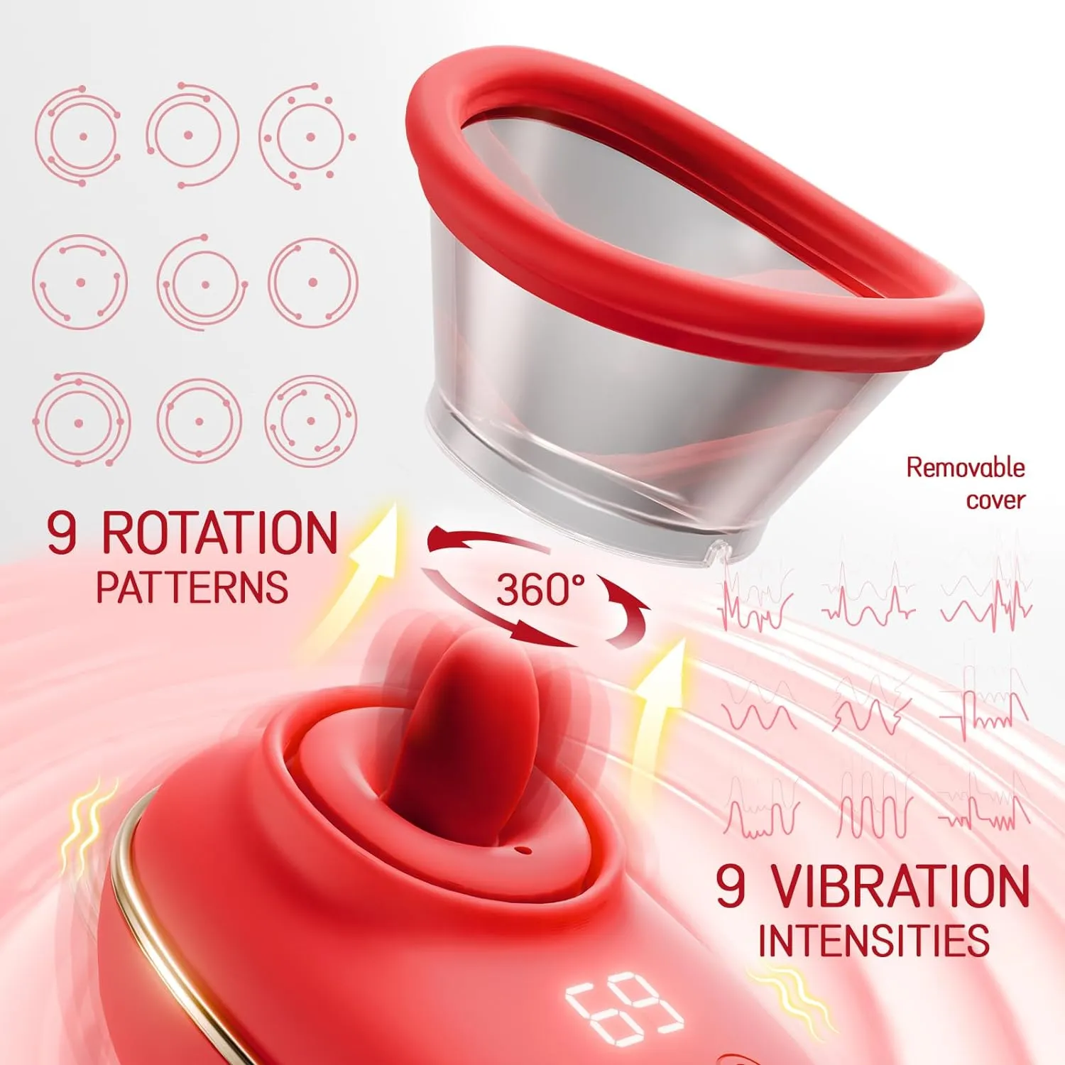 Valentina - Clitoral Sucking Vibrator with Licking Stimulator