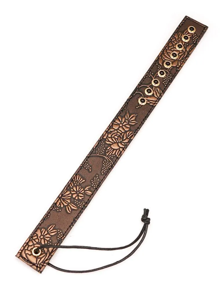 Vegan Floral Ruler with Gems