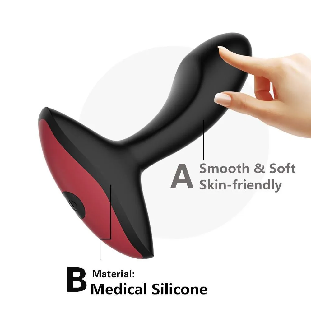 Vibrating Prostate Massager Smart Anal Plug Bluetooth Vibrator Plugs
