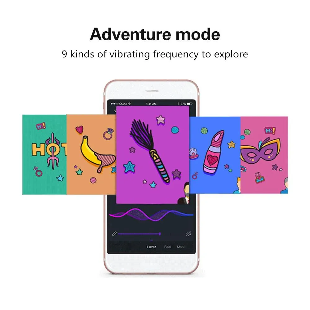 Vibrating Prostate Massager Smart Anal Plug Bluetooth Vibrator Plugs