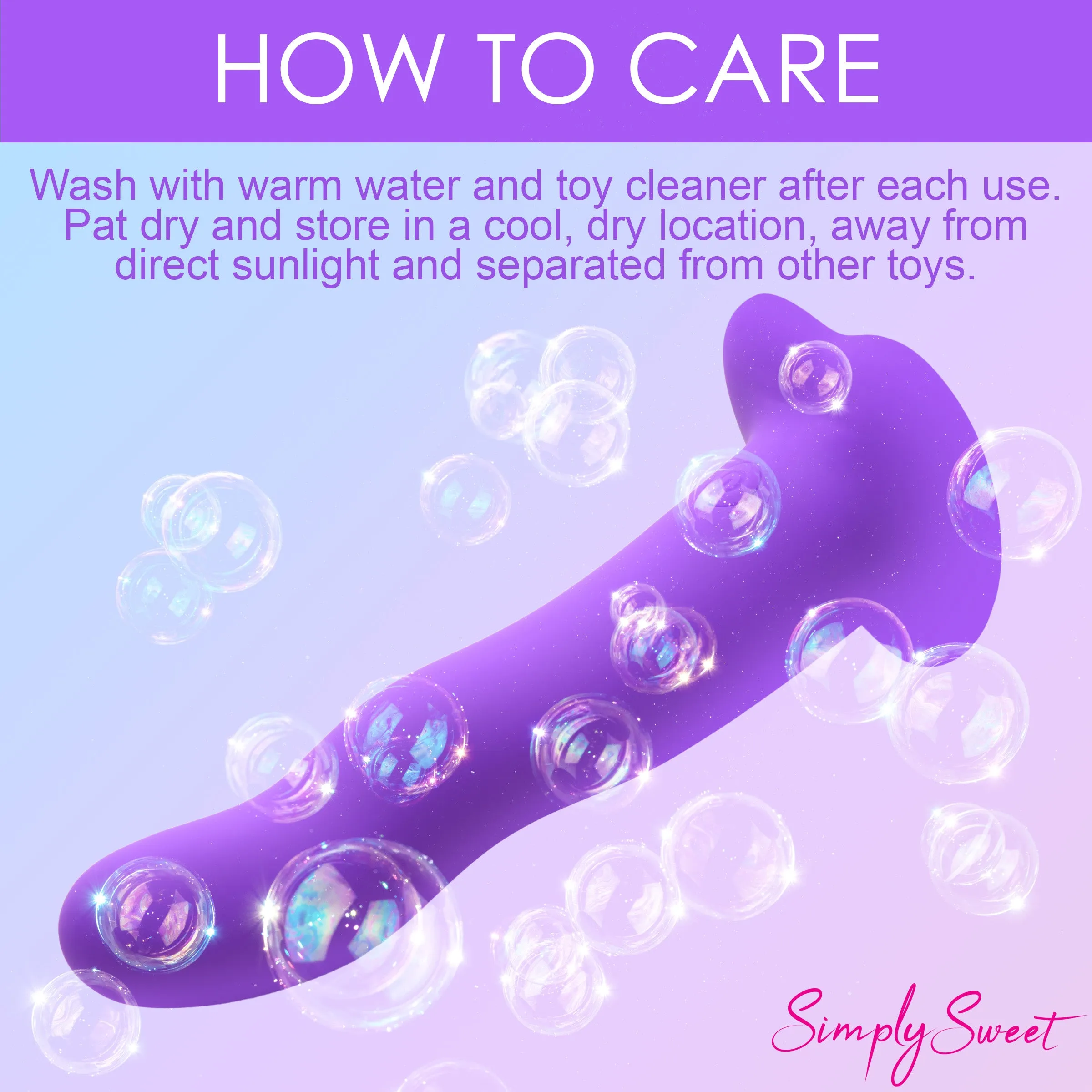 Vibrating Wavy Dildo