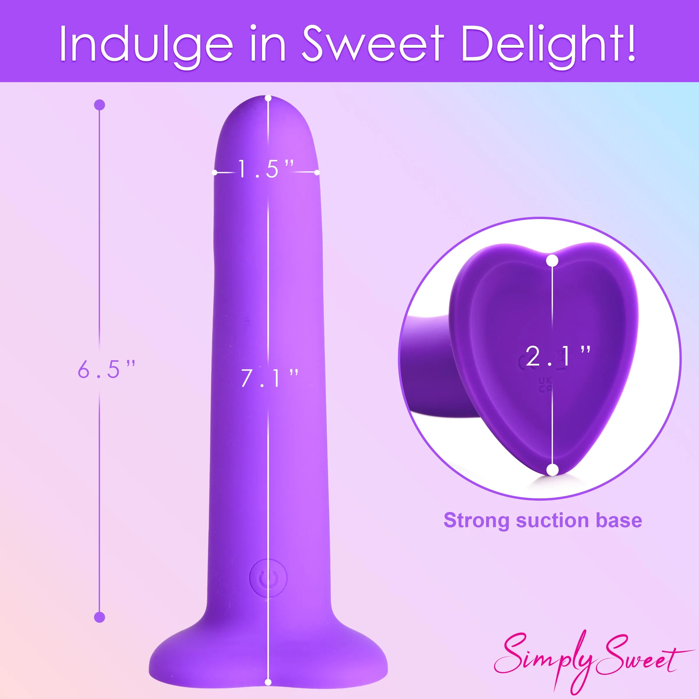 Vibrating Wavy Dildo