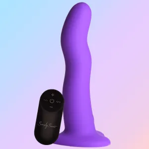 Vibrating Wavy Dildo