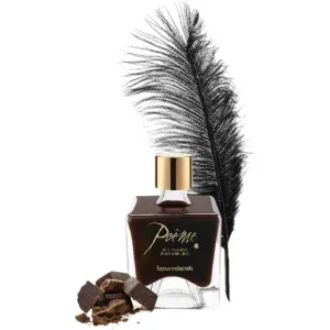 Vopsea de corp comestibilă BIJOUX INDISCRETS Poême Dark Chocolate. cu gust de ciocolată neagră. 50 gr