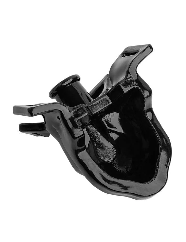 Watersport Mouth Gag with Adjustable Neoprene Straps. Black