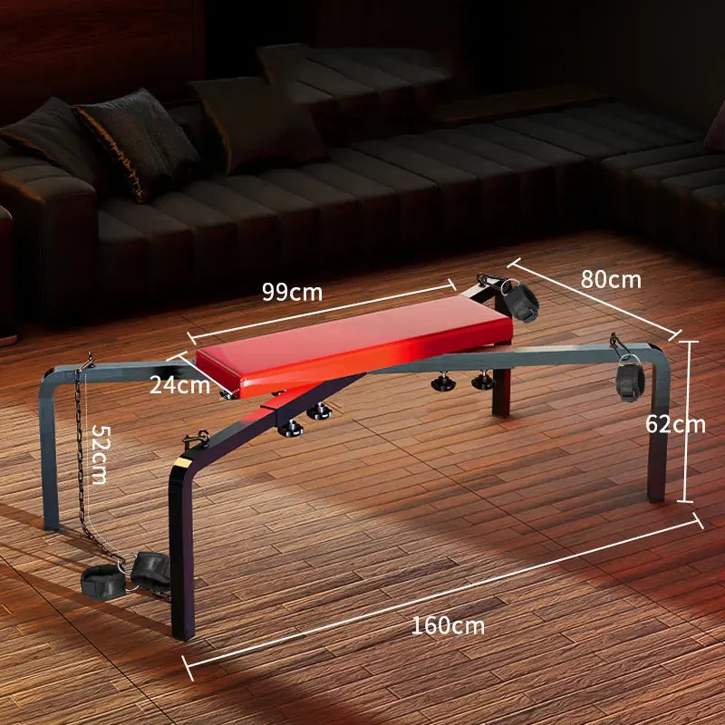 Wulfram X- Shaped Frame Spreader | Restraints | PU leather | Handcuffs | Ankle Cuffs