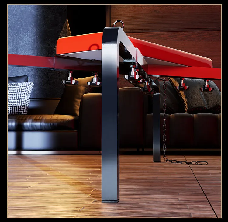Wulfram X- Shaped Frame Spreader | Restraints | PU leather | Handcuffs | Ankle Cuffs