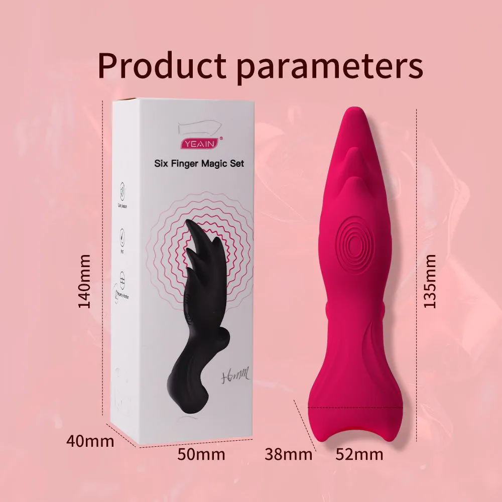 YEAIN Six Finger Magic SleeveVibrator