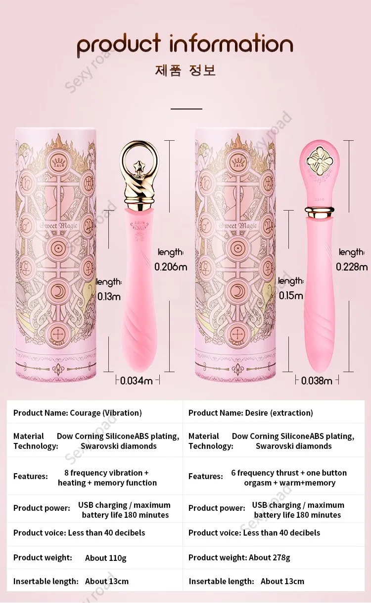 ZALO Desire Heating Silicone Vibrator Masturbate Bullet Couple G-spot Mobile APP Control Magic Wand