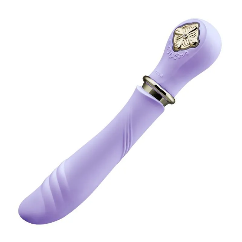 ZALO Desire Heating Silicone Vibrator Masturbate Bullet Couple G-spot Mobile APP Control Magic Wand