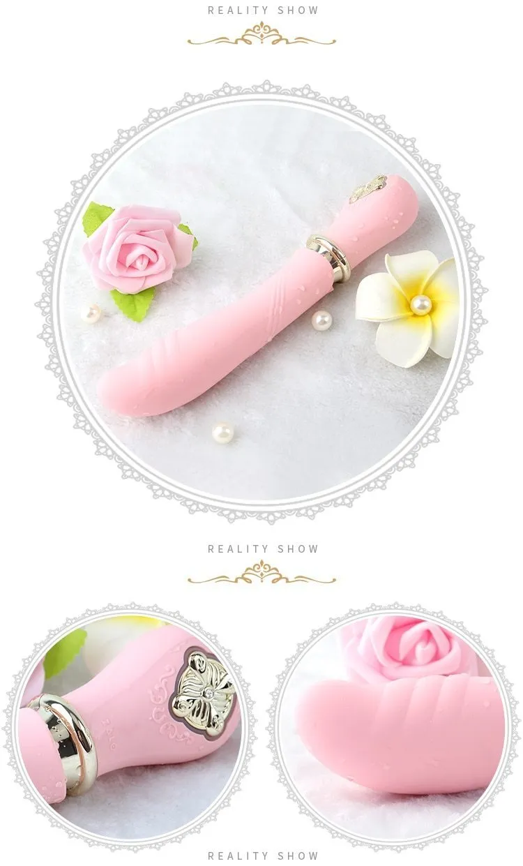 ZALO Desire Heating Silicone Vibrator Masturbate Bullet Couple G-spot Mobile APP Control Magic Wand