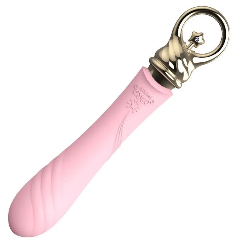 ZALO Desire Heating Silicone Vibrator Masturbate Bullet Couple G-spot Mobile APP Control Magic Wand