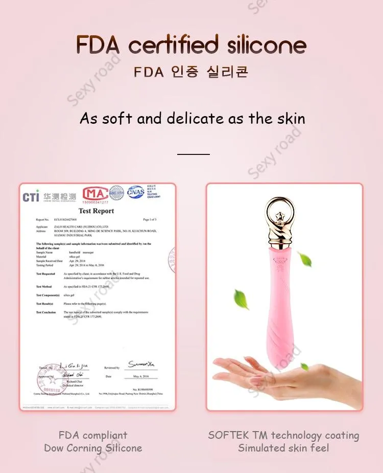 ZALO Desire Heating Silicone Vibrator Masturbate Bullet Couple G-spot Mobile APP Control Magic Wand