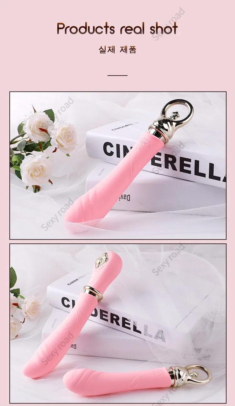 ZALO Desire Heating Silicone Vibrator Masturbate Bullet Couple G-spot Mobile APP Control Magic Wand
